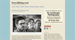 Desktop Screenshot of leswalkling.com